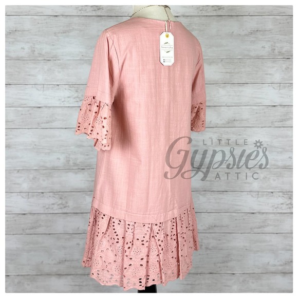 It's all Blush Tunic Dress - Picture 7 of 10